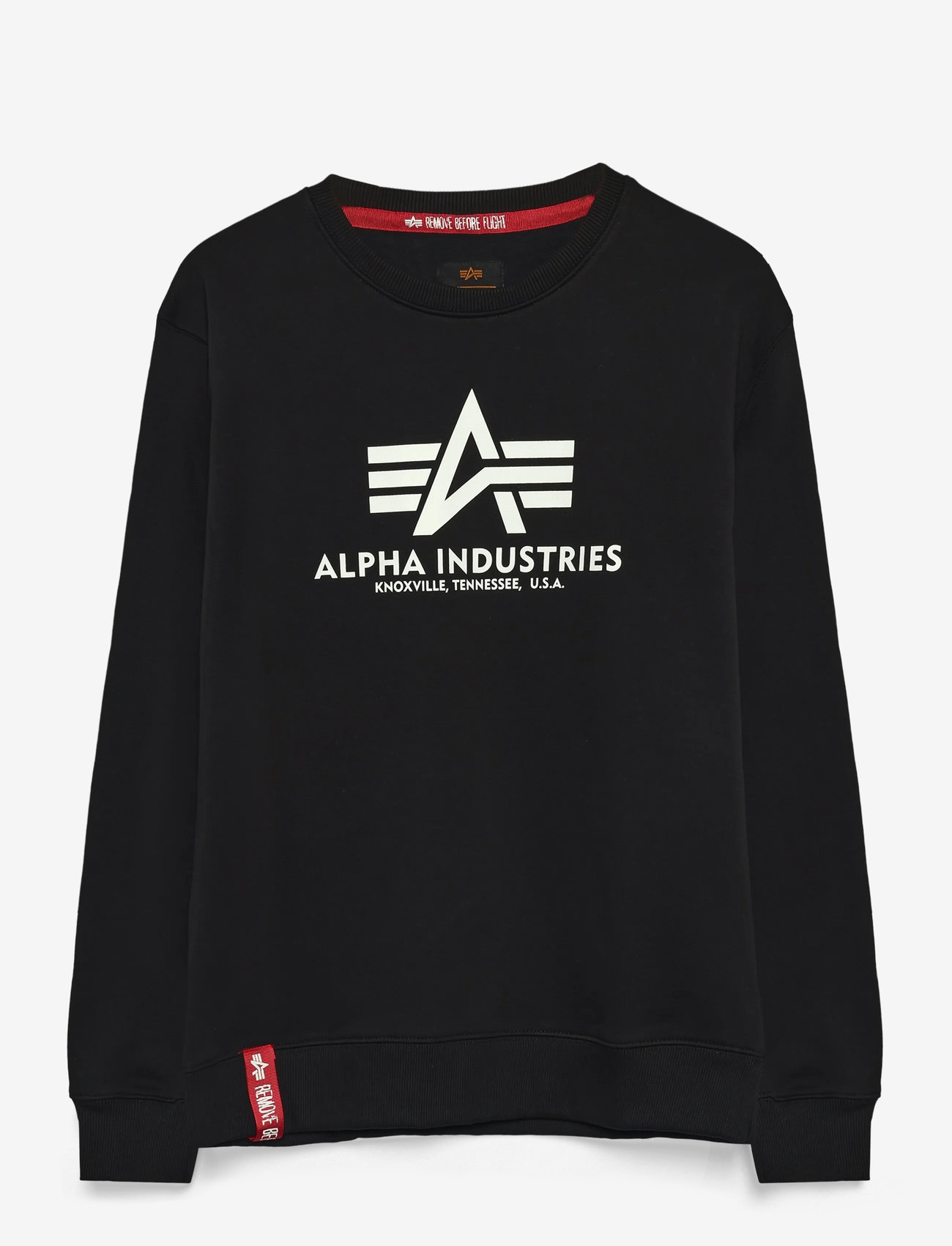 Alpha Industries - Basic Sweater - shoppa efter stil - black - 1