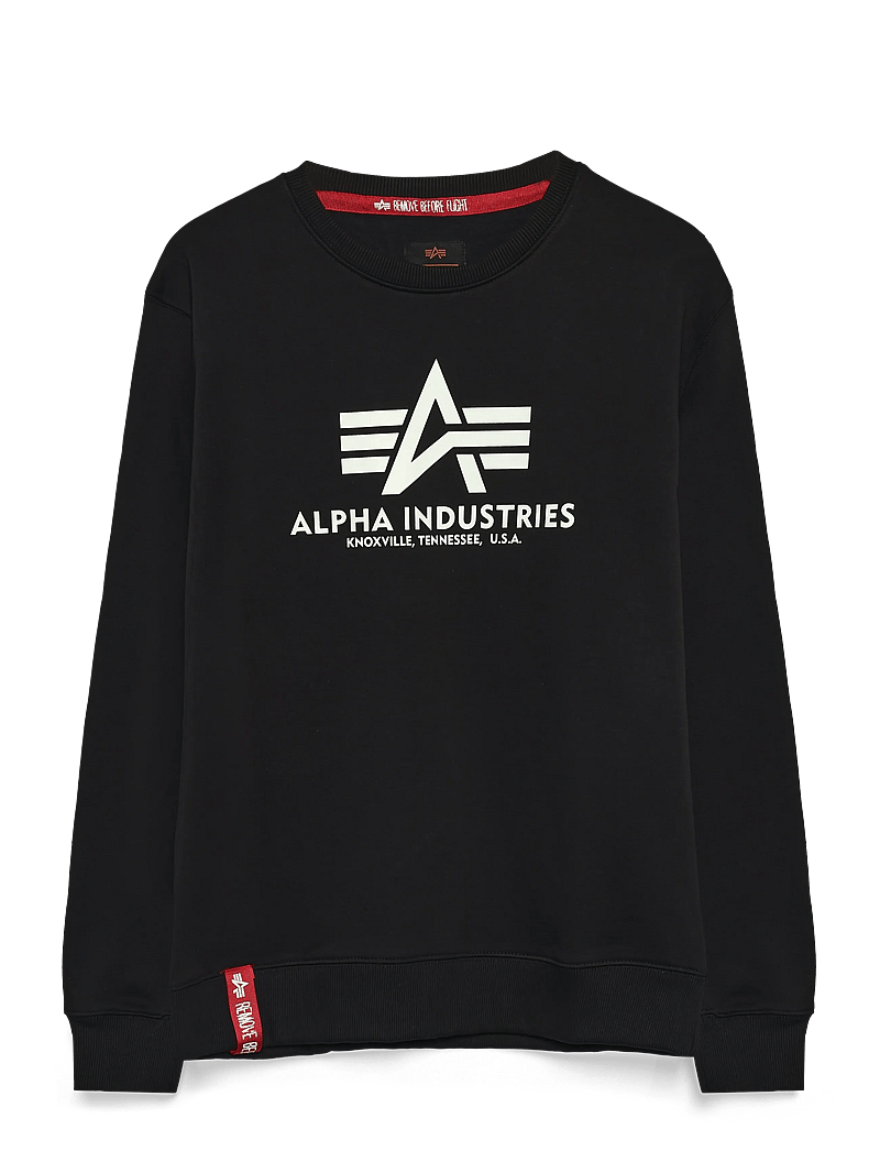 Alpha Industries - Basic Sweater - nach stil kaufen - black - 2