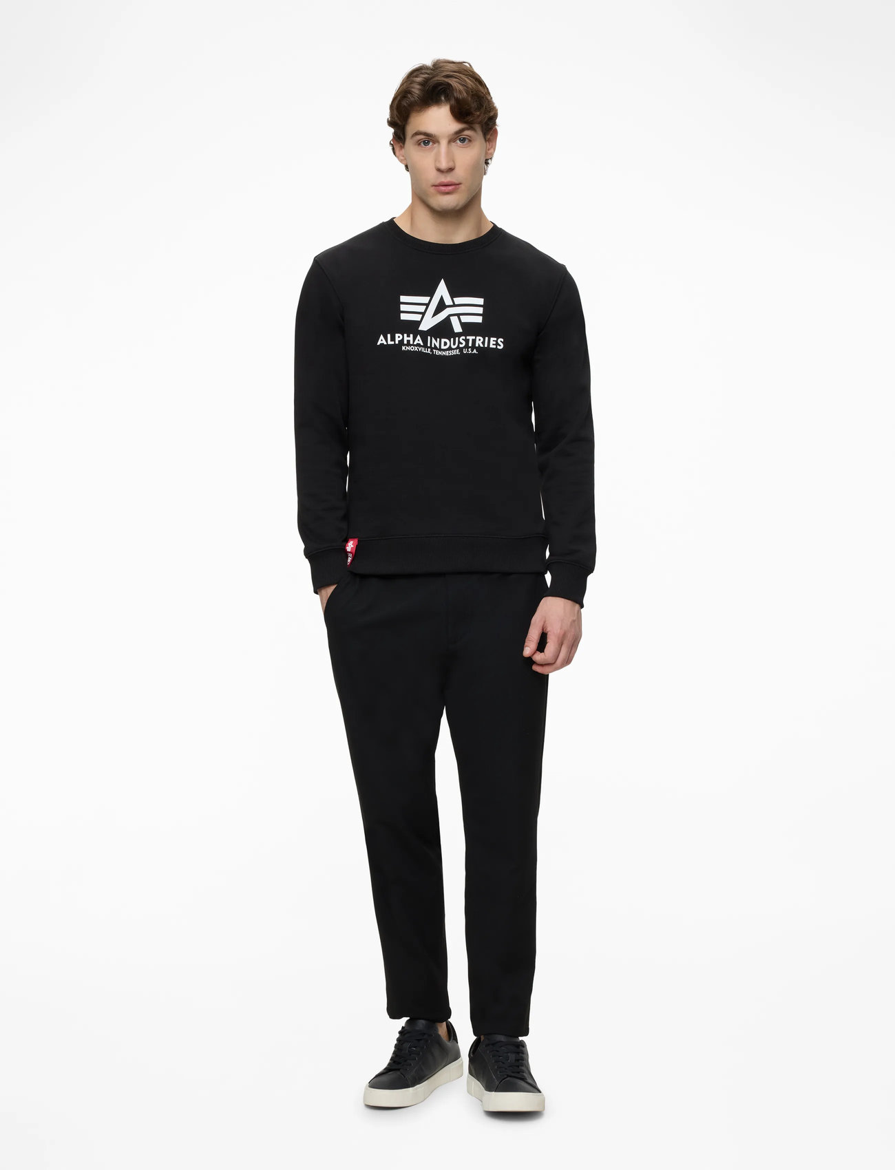 Alpha Industries - Basic Sweater - shoppa efter stil - black - 2