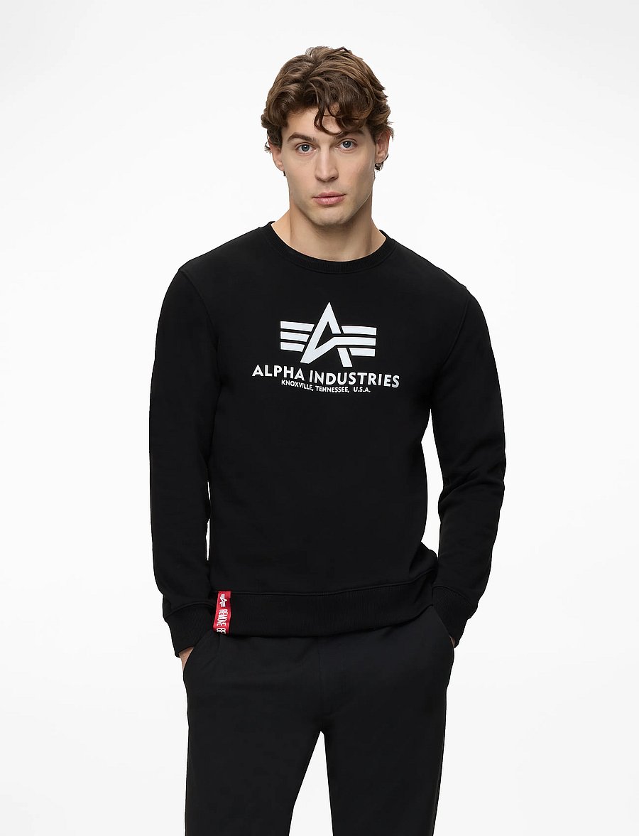 Alpha Industries - Basic Sweater - osta stiili järgi - black - 0