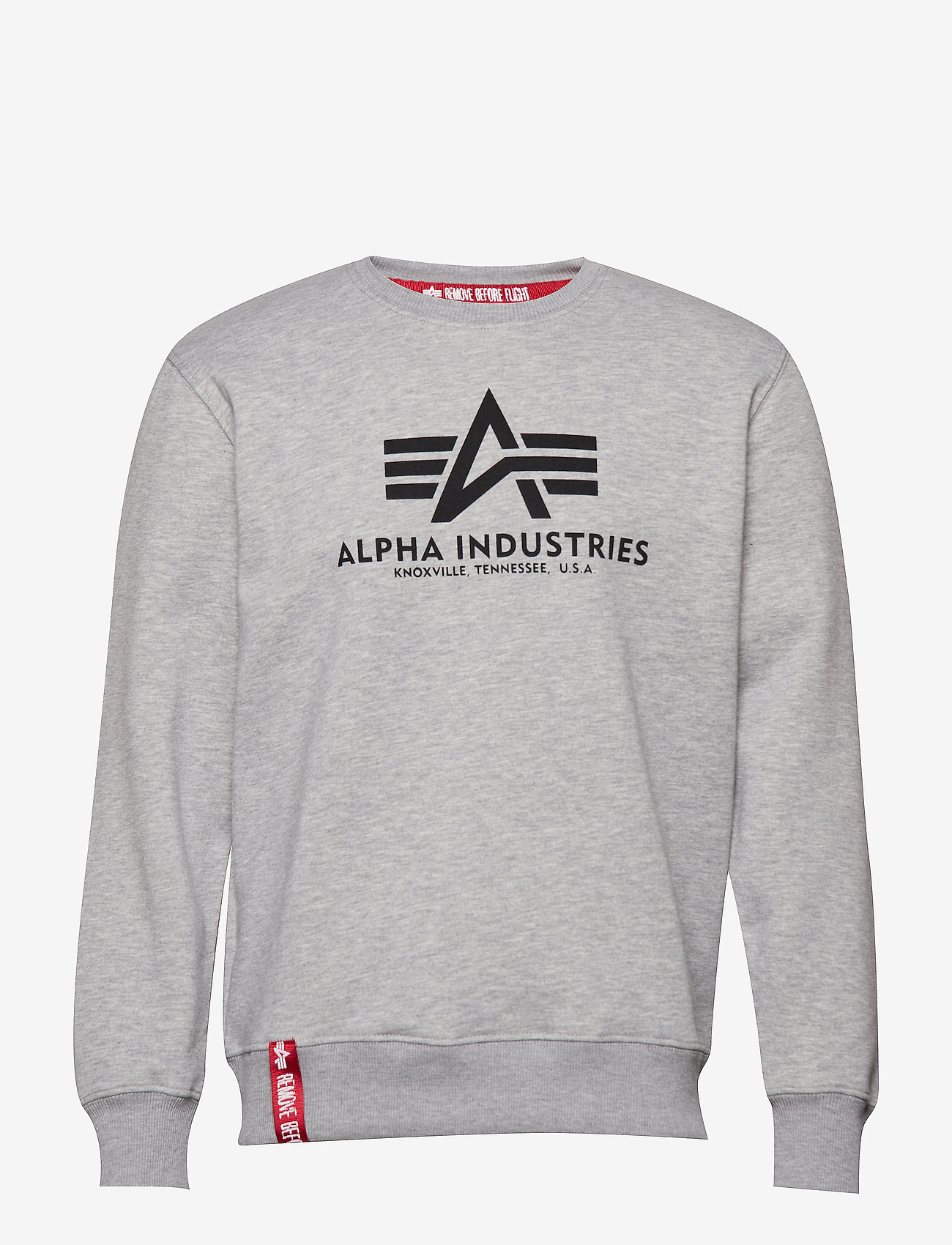 Alpha Industries - Basic Sweater - hupparit - grey heather - 0