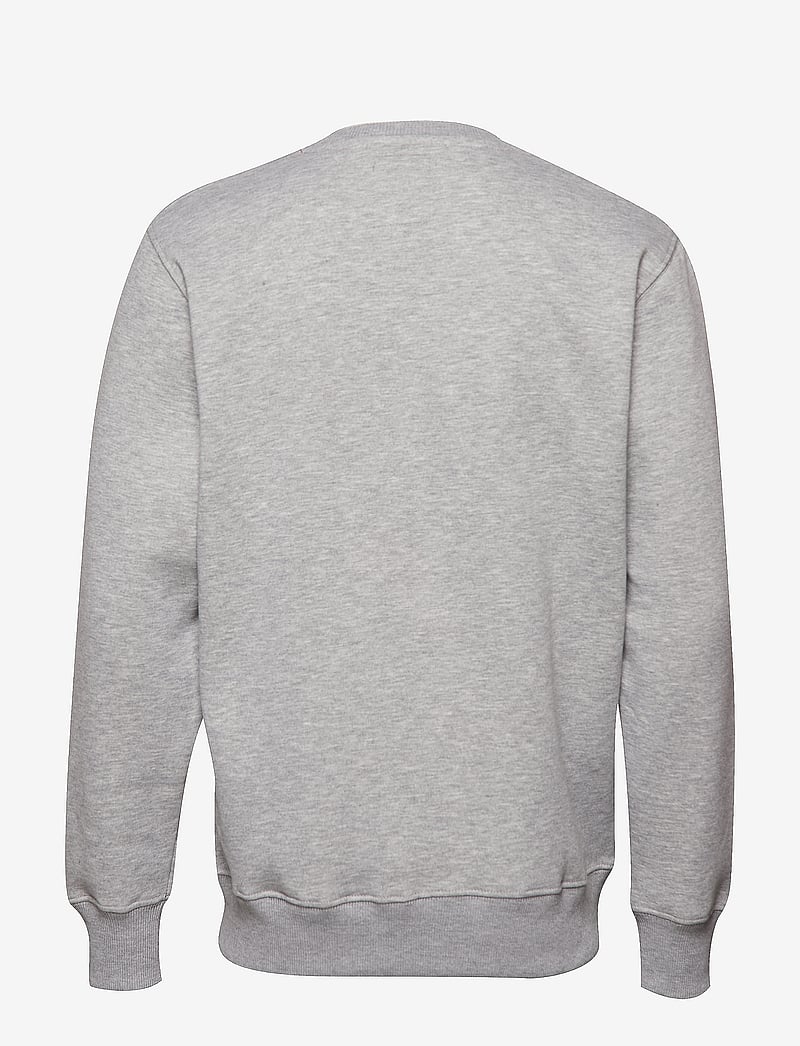 Alpha Industries - Basic Sweater - nach stil kaufen - grey heather - 2
