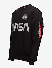 Alpha Industries - NASA Reflective Sweater - tøj - black - 2