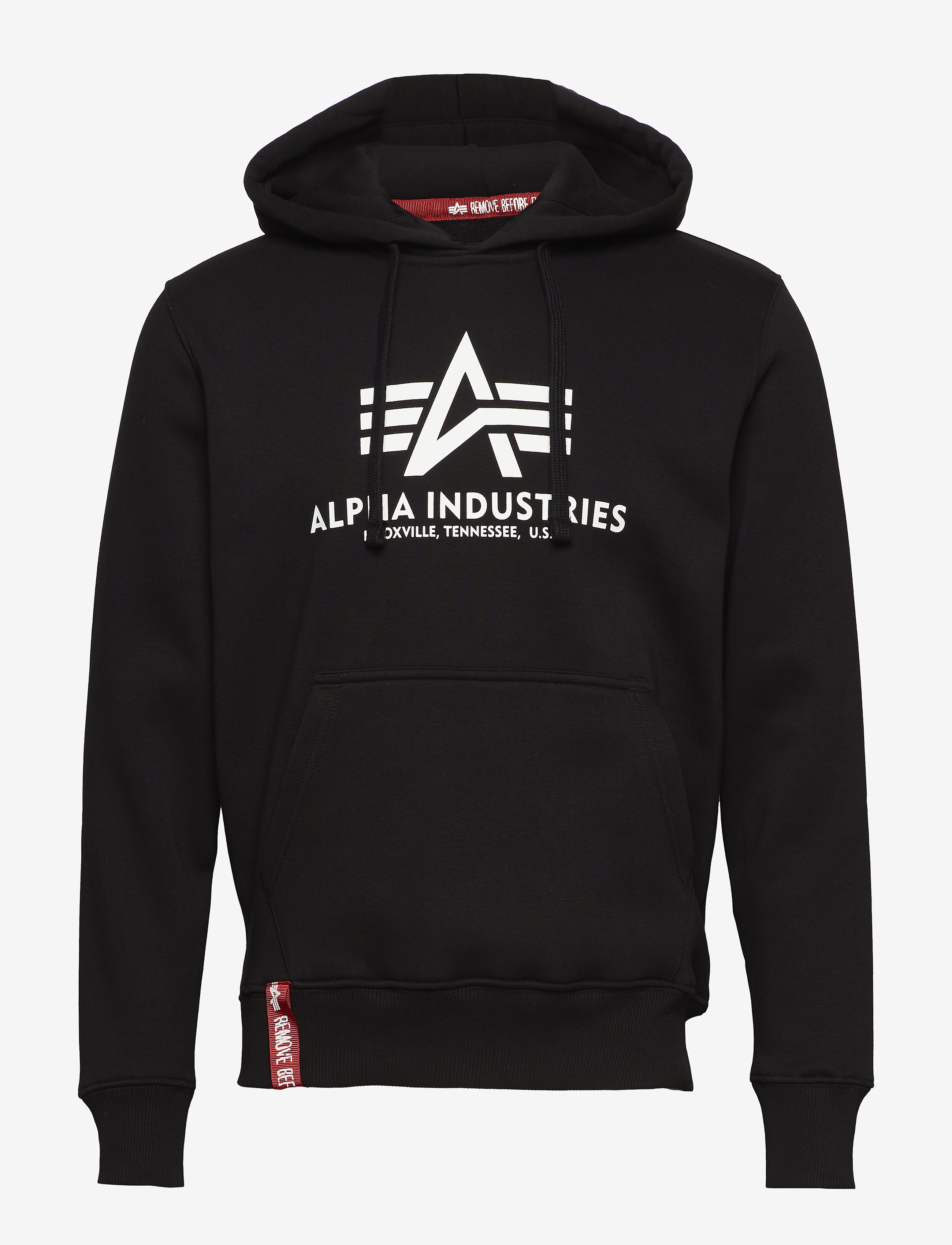 ALPHA INDUSTRIES Basic Hoodie Bl Schwarz - S - Herren