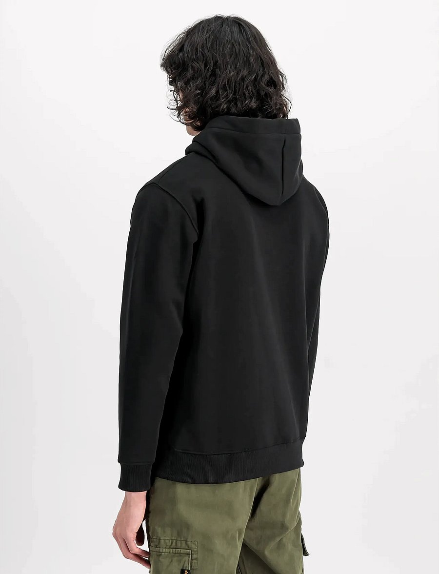 Alpha Industries - Basic Hoodie BL - hoodies - black - 3