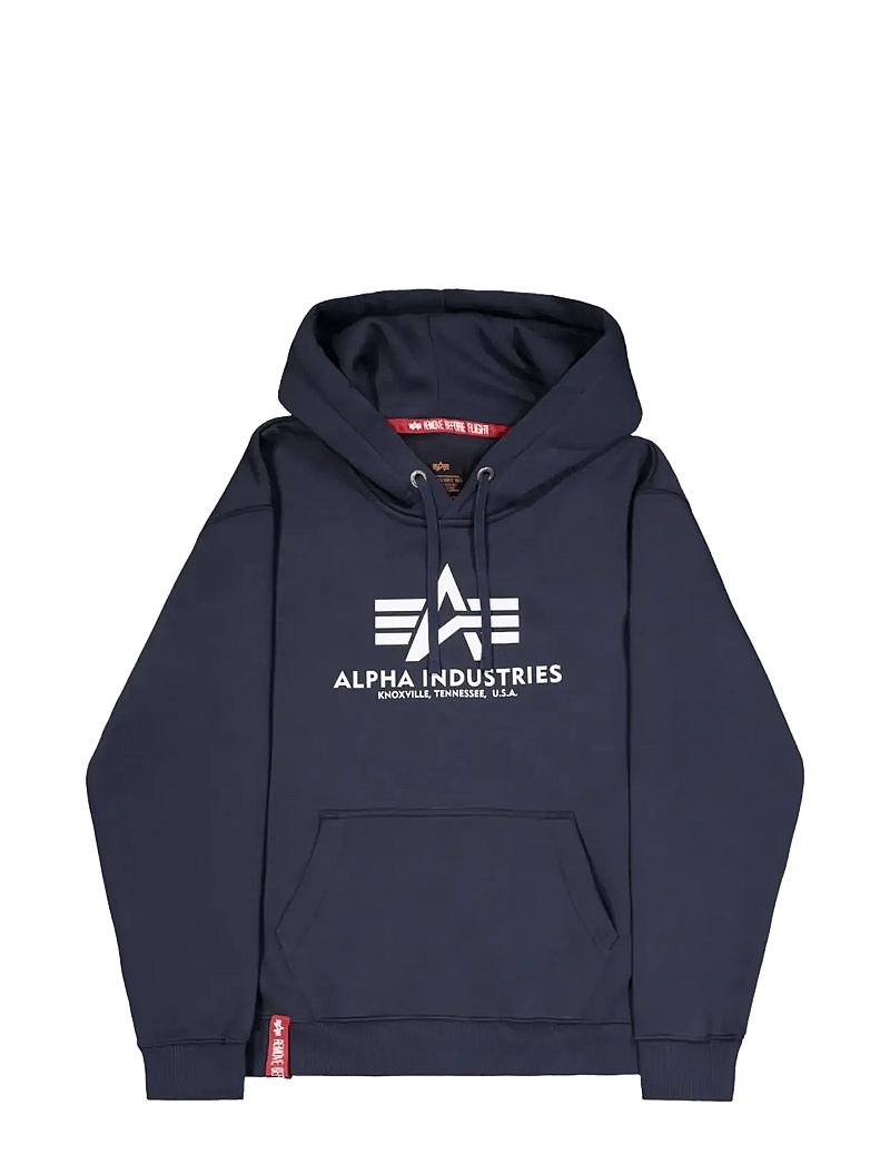 Alpha Industries - Basic Hoodie BL - kapuzenpullover - navy - 1