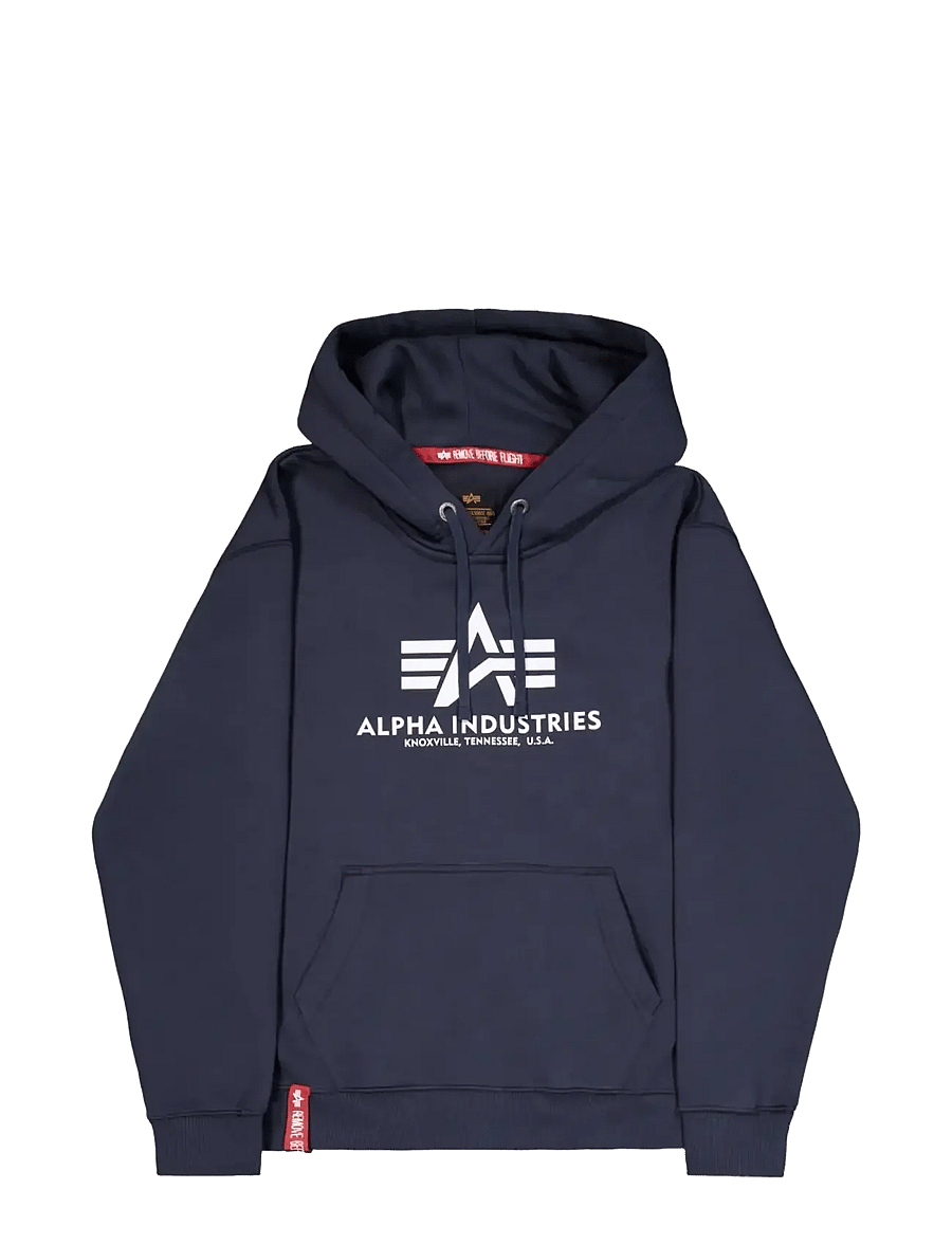 Alpha Industries - Basic Hoodie BL - kapuzenpullover - navy - 1