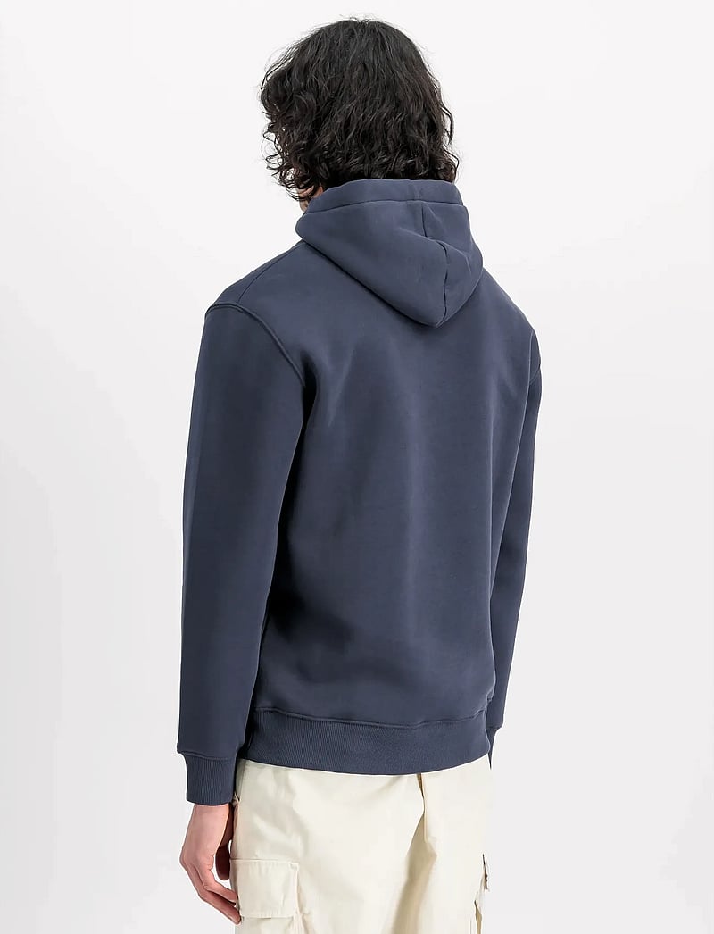 Alpha Industries - Basic Hoodie BL - kapuzenpullover - navy - 3