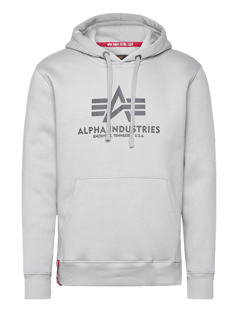 Alpha Industries - Basic Hoodie BL - kapuzenpullover - pastel grey - 1