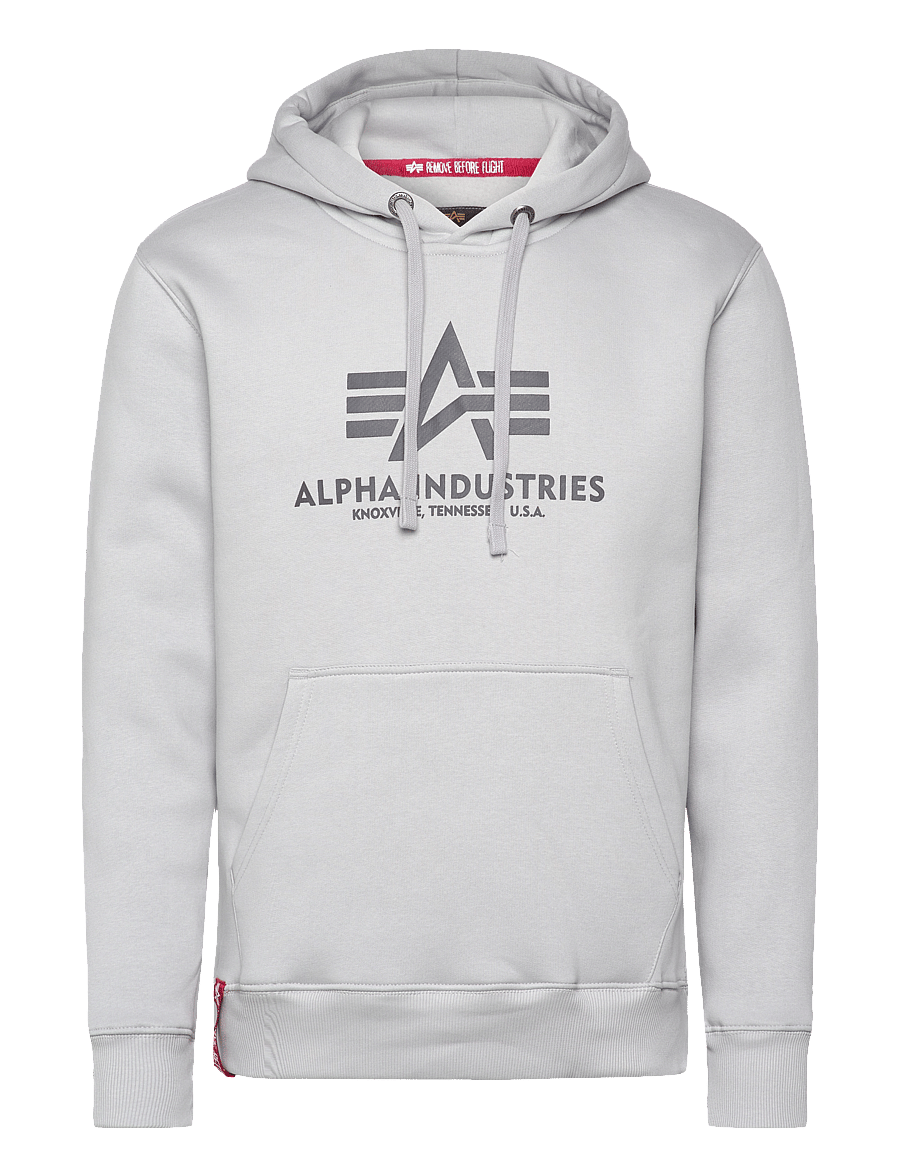 Alpha Industries - Basic Hoodie BL - sweatshirts - pastel grey - 1