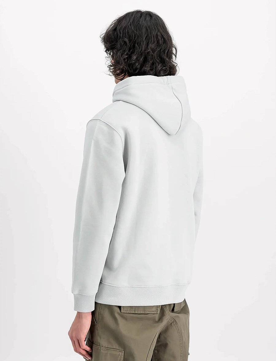 Alpha Industries - Basic Hoodie BL - hupparit - pastel grey - 3