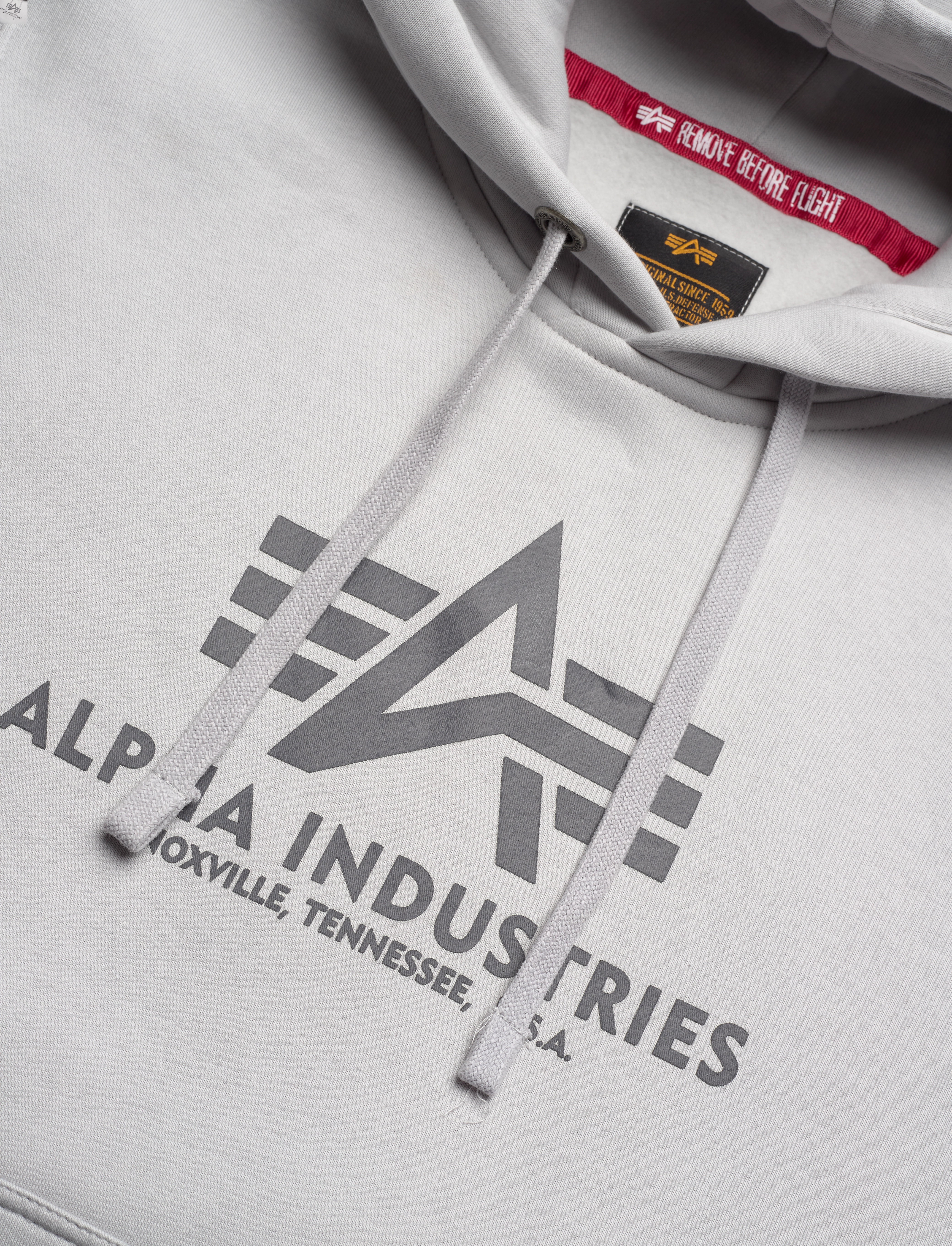 Alpha Industries - Basic Hoodie BL - hoodies - pastel grey - 4