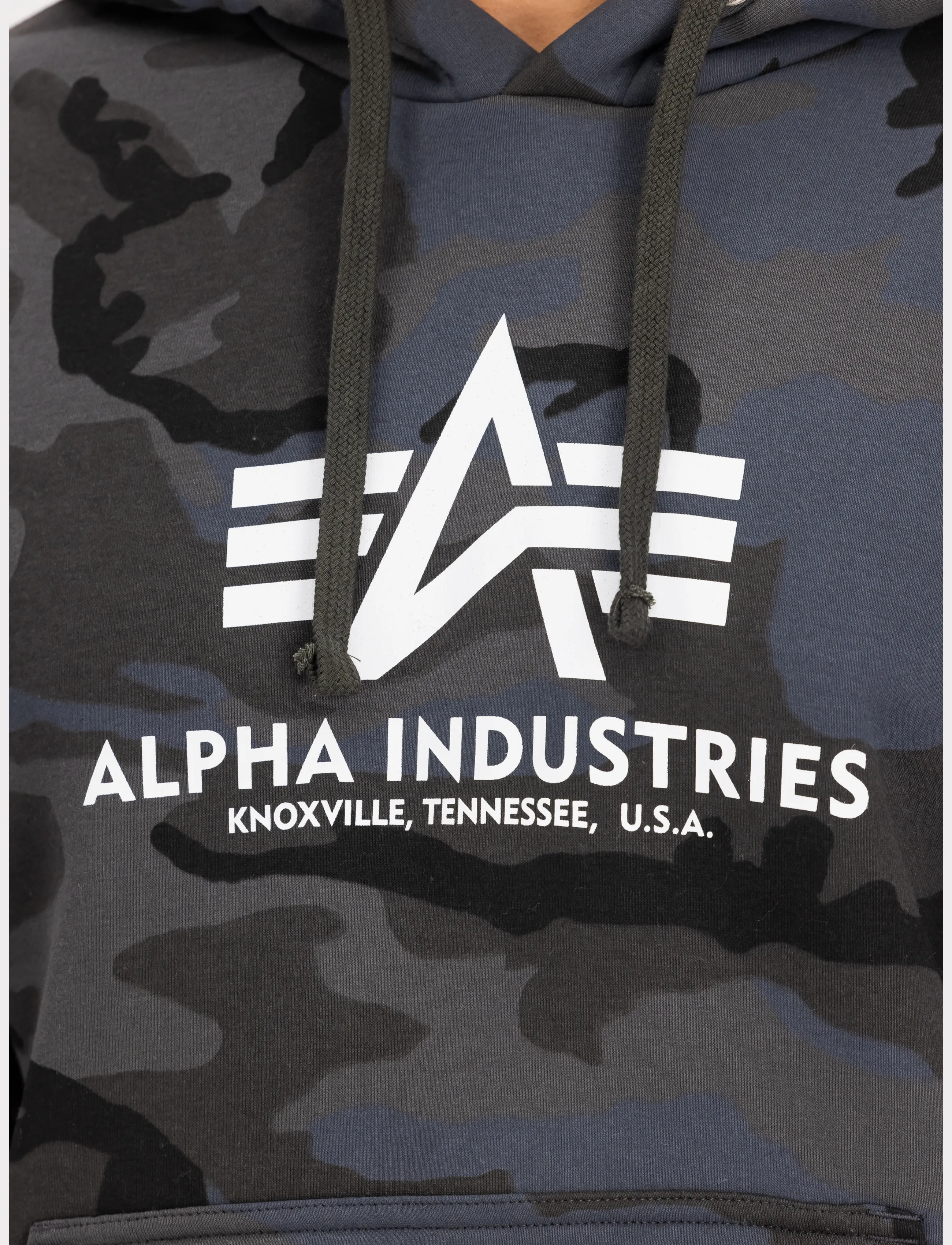 Alpha Industries - Basic Hoodie BL Camo - hættetrøjer - black camo - 4