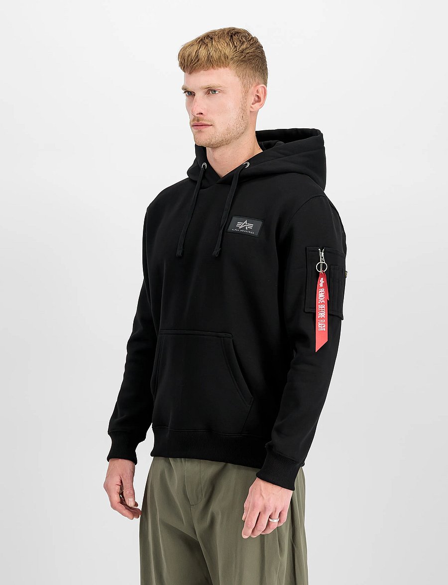 Alpha Industries - Backprint Hoodie - black - 1