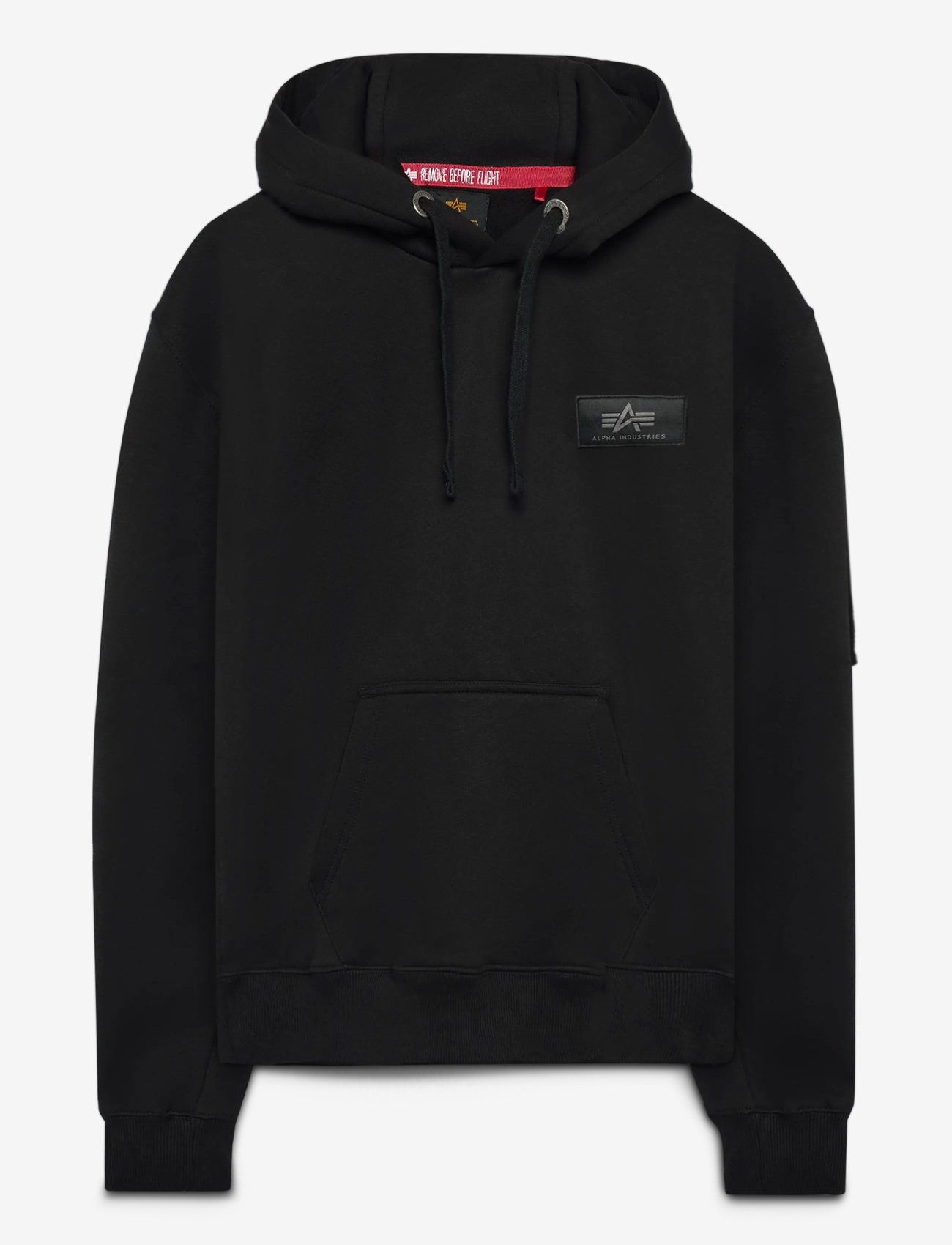 Alpha Industries - Back Print Hoodie - hoodies - black - 1