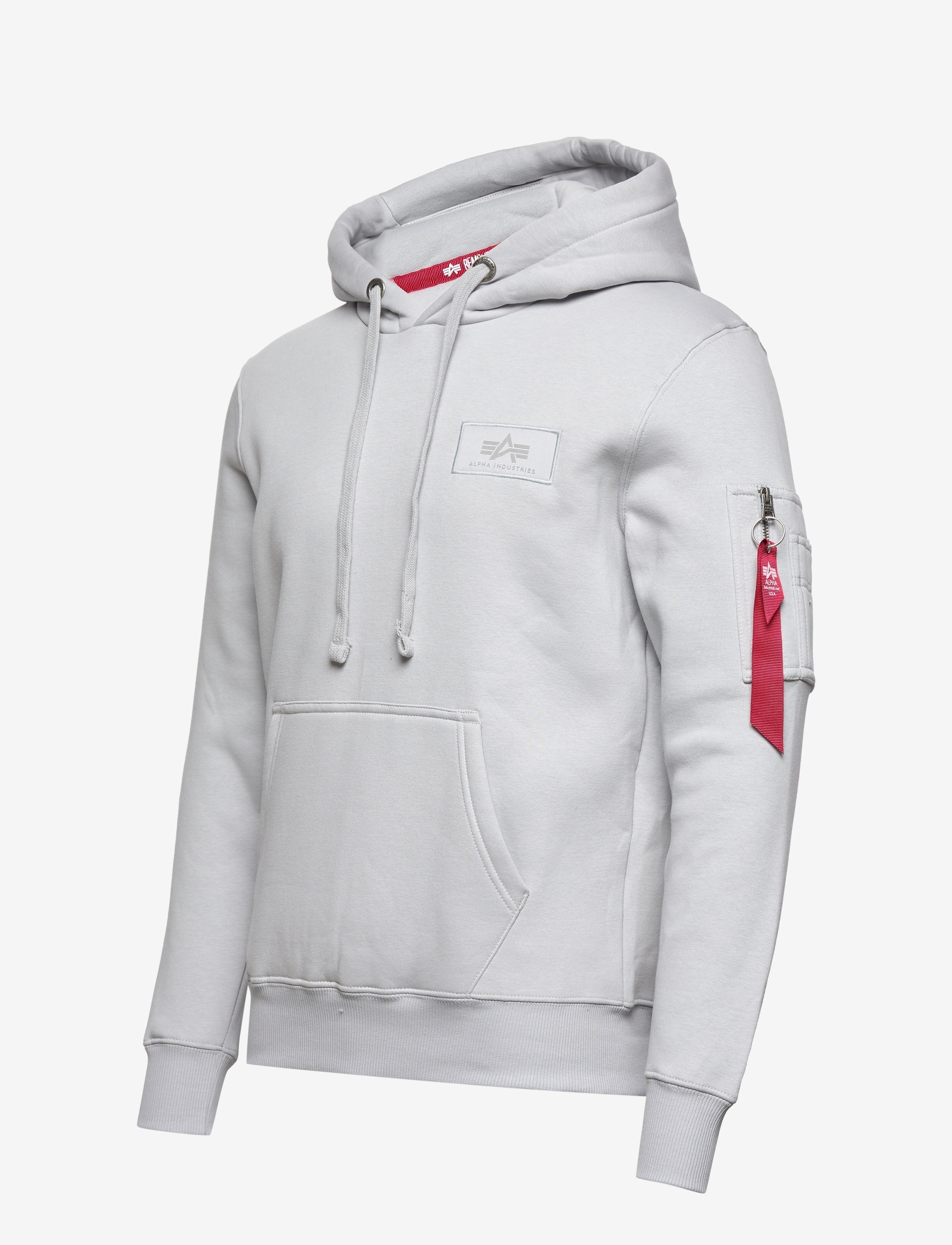 Alpha Industries - Backprint Hoodie - kapuzenpullover - pastel grey - 3