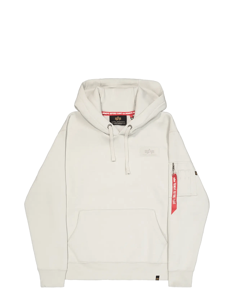 Alpha Industries - Backprint Hoodie Camo Print - kapuutsiga pusad - stone - 1