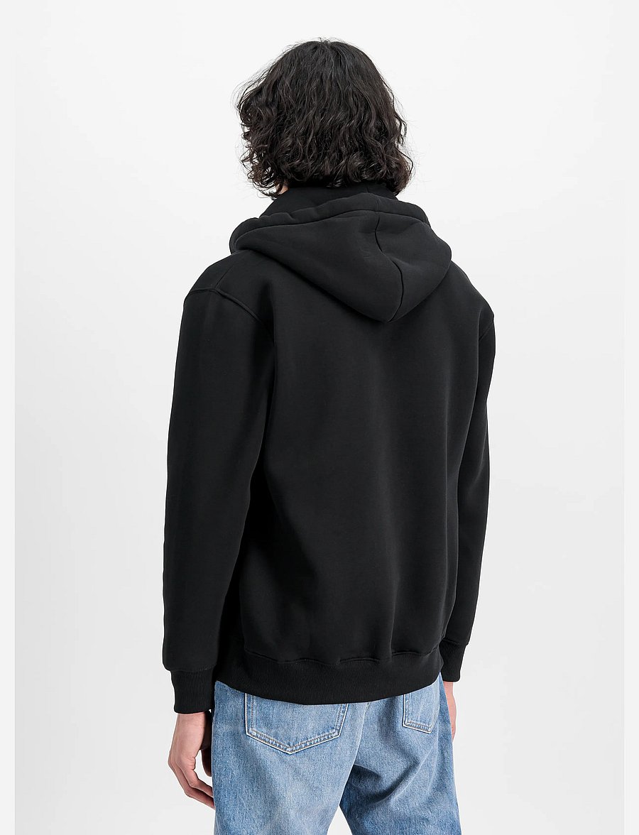 Alpha Industries - Basic Zip Hoodie BL - sweatshirts - black - 3