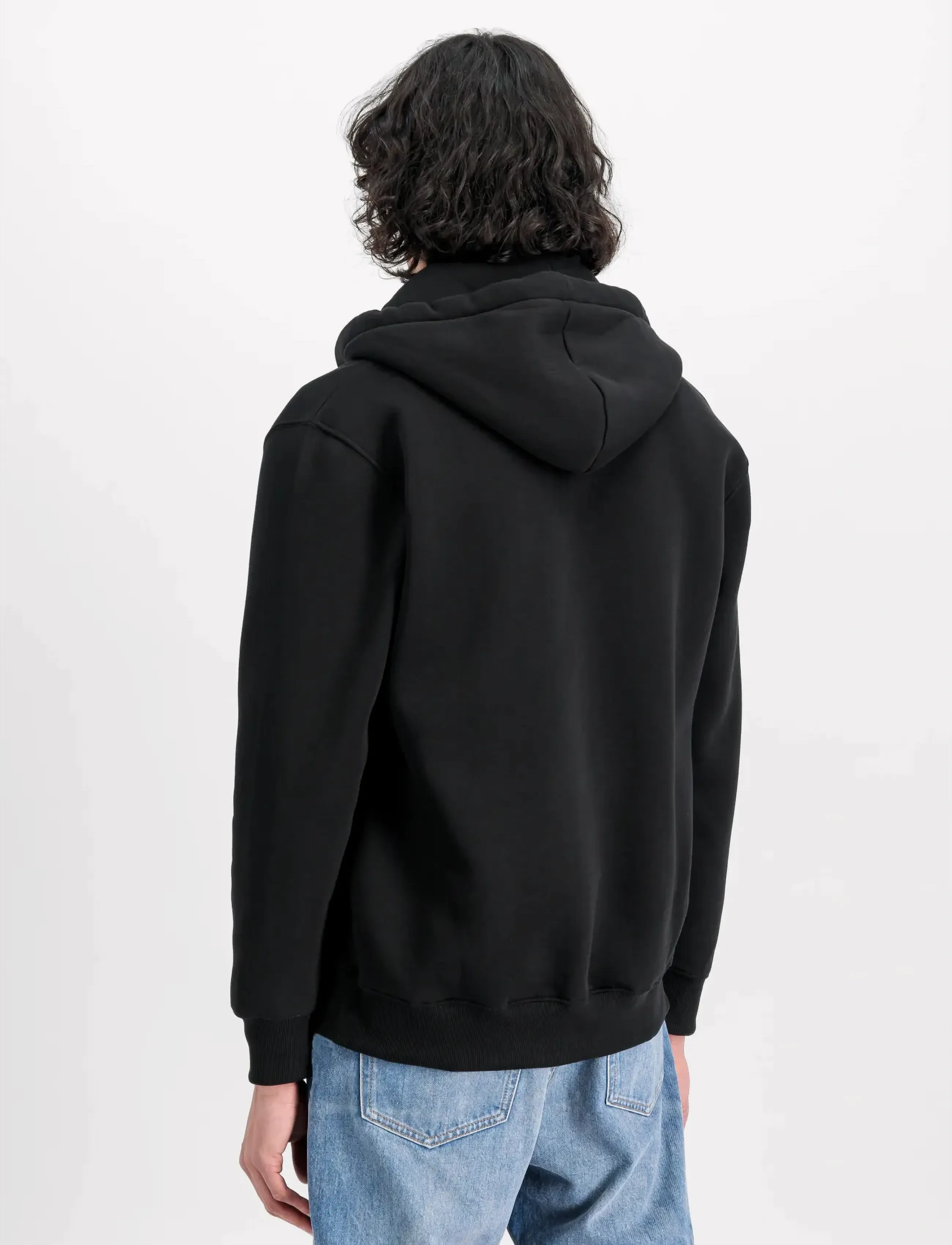 Alpha Industries - Basic Zip Hoody - hættetrøjer - black - 3