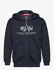 Alpha Industries - Basic Zip Hoody - hupparit - rep.blue - 0