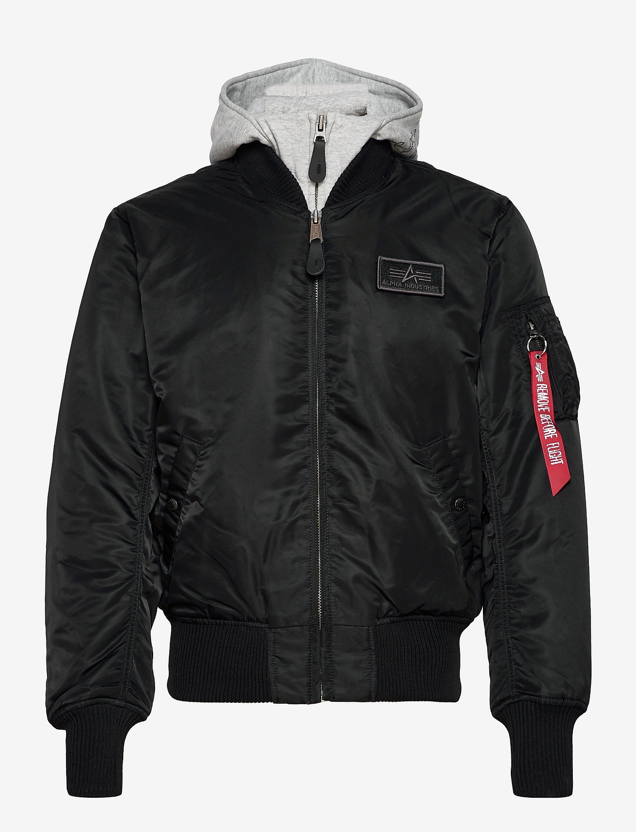 Alpha Industries - MA-1 D-Tec - spring jackets - black - 0