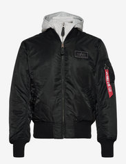 Alpha Industries - MA-1 D-Tec - spring jackets - black - 0