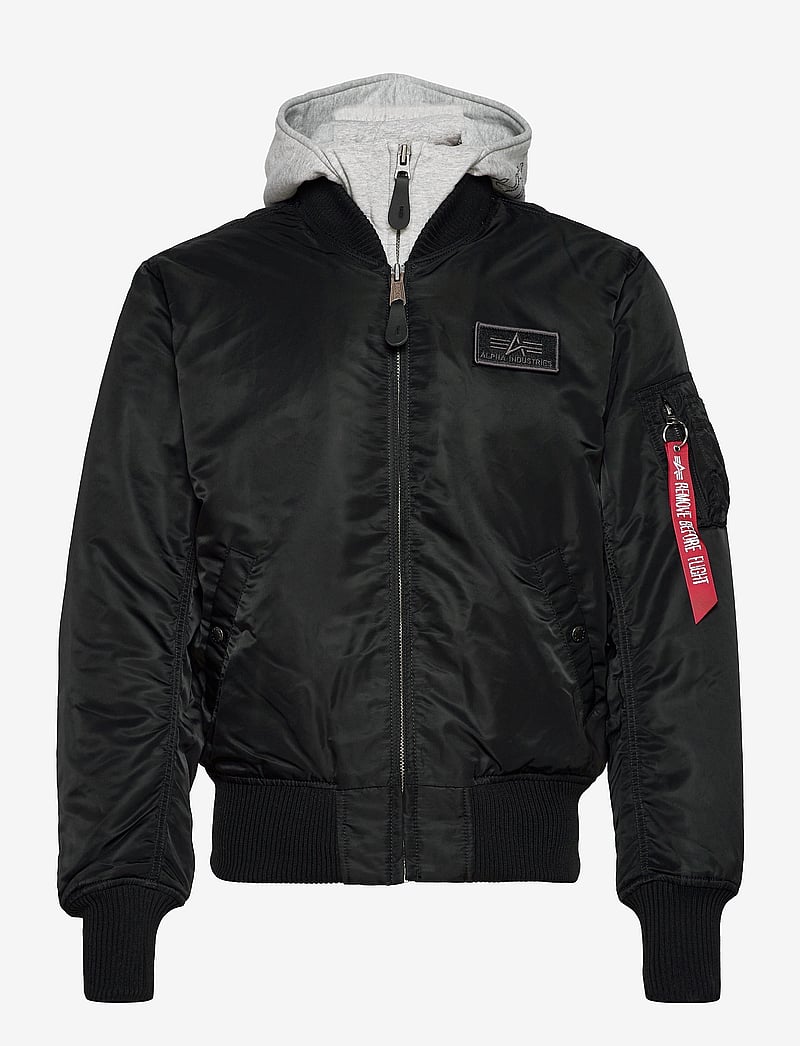 Alpha Industries - MA-1 D-Tec - frühlingsjacken - black - 0