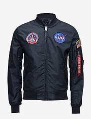 Alpha Industries - MA-1 TT NASA Reversible II - spring jackets - rep.blue - 0