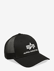 Alpha Industries - Basic Trucker Cap - alhaisimmat hinnat - black - 0