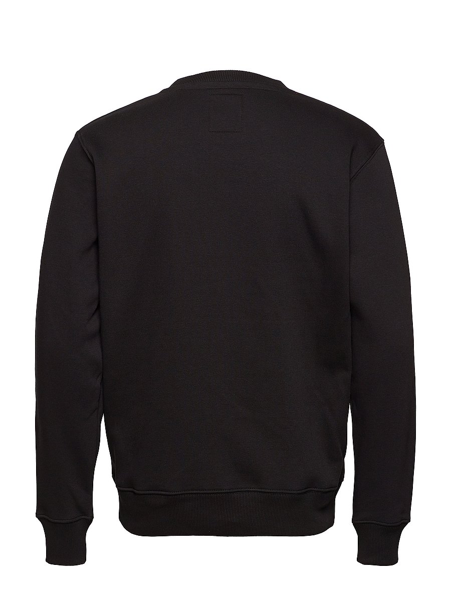 Alpha Industries - Basic Sweatshirt SL - shoppa efter stil - black - 4