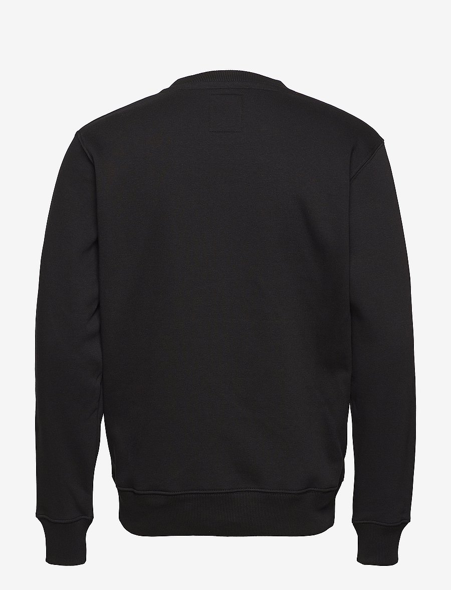 Alpha Industries - Basic Sweatshirt SL - shoppa efter stil - black - 3