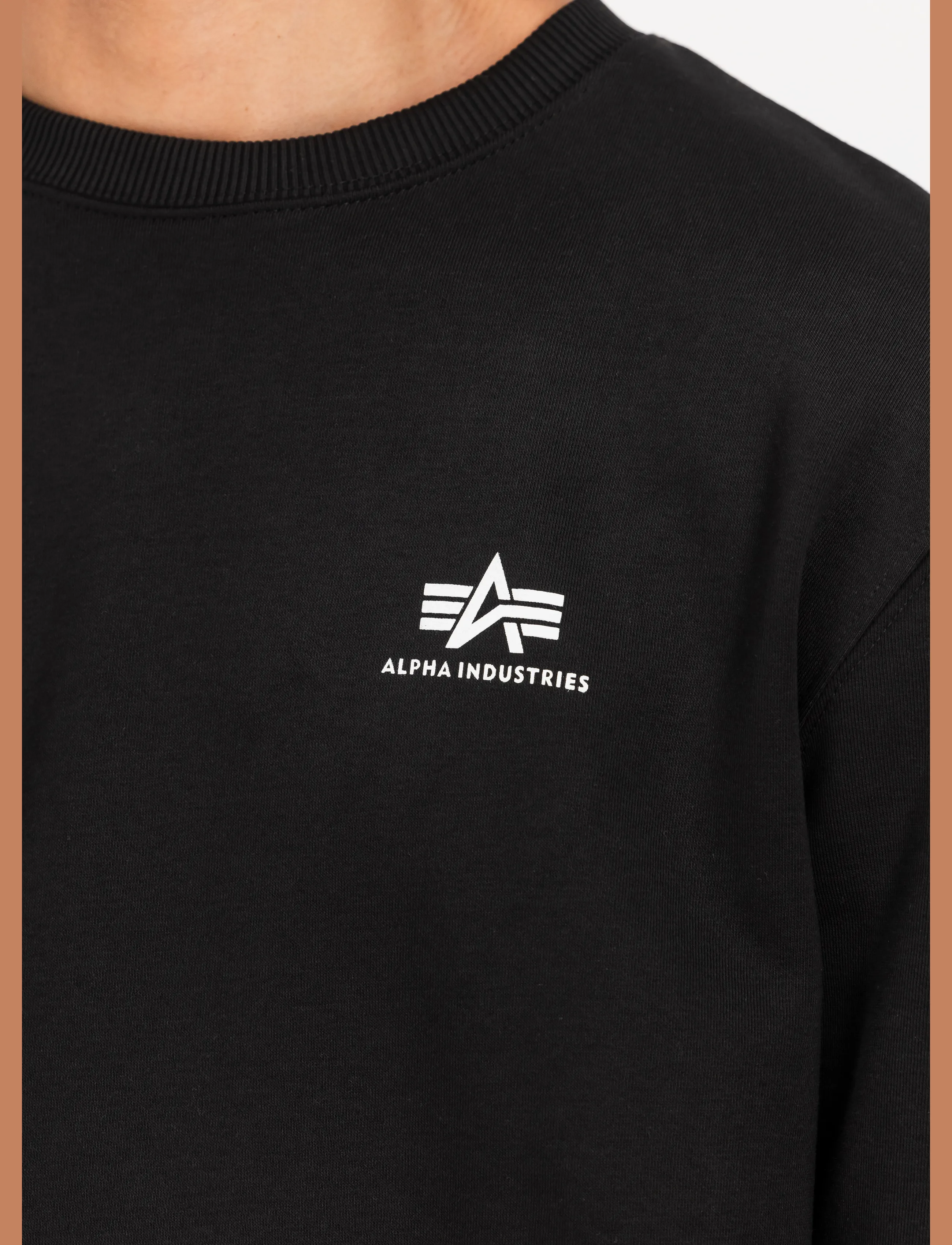Alpha Industries - Basic Sweatshirt SL - sweatshirts - black - 4