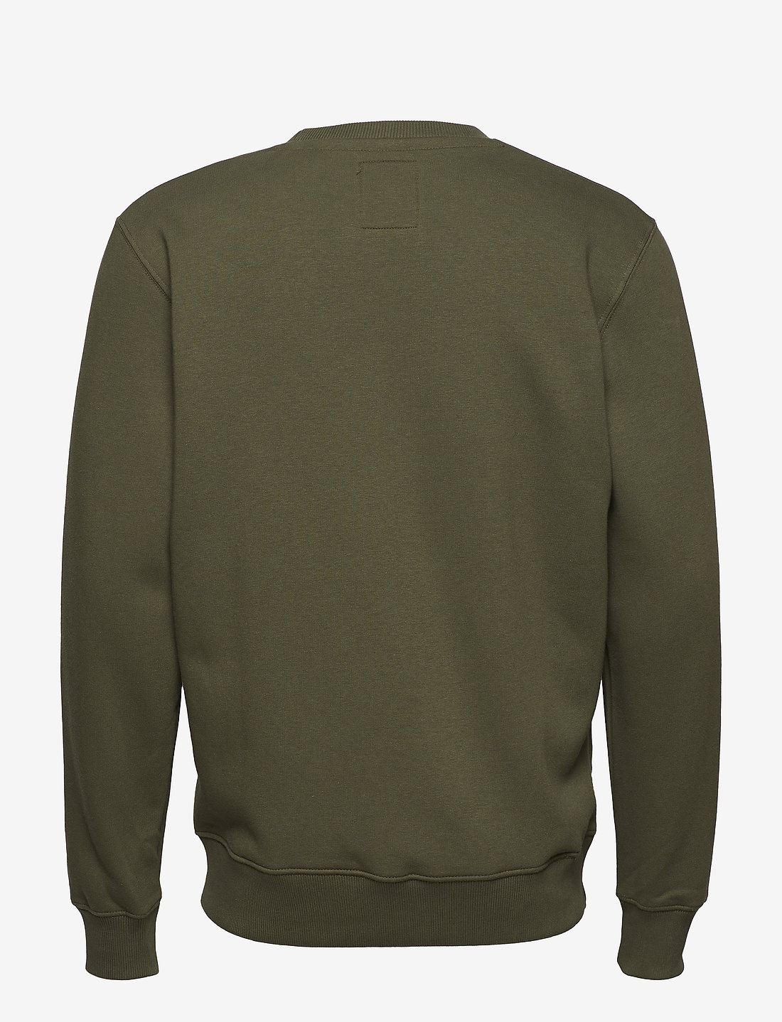 Dark Olive) - Alpha Industries Basic Sweater Small Logo - 7.227,35 kr