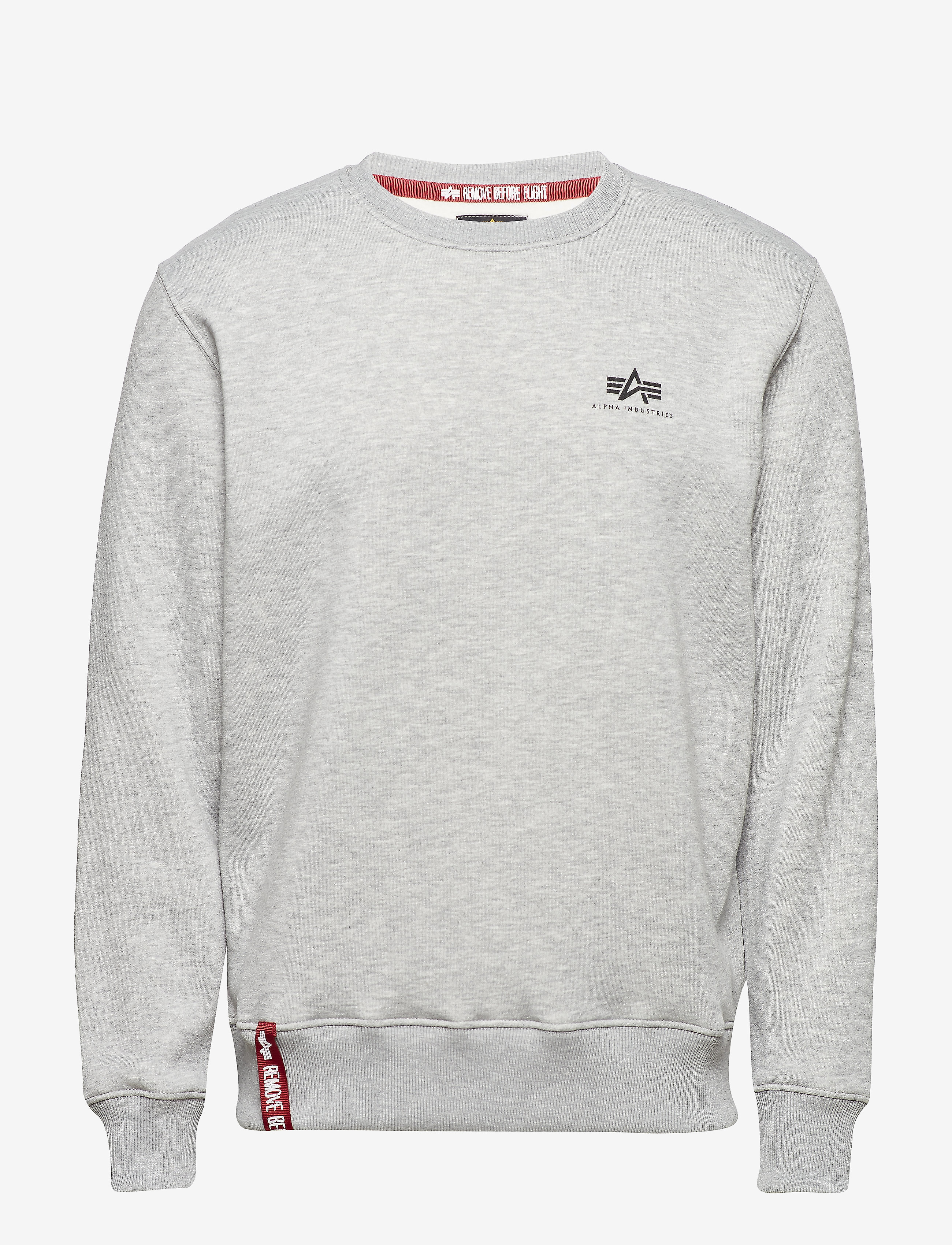 Basic Sweatshirt SL - GREY HEATHER