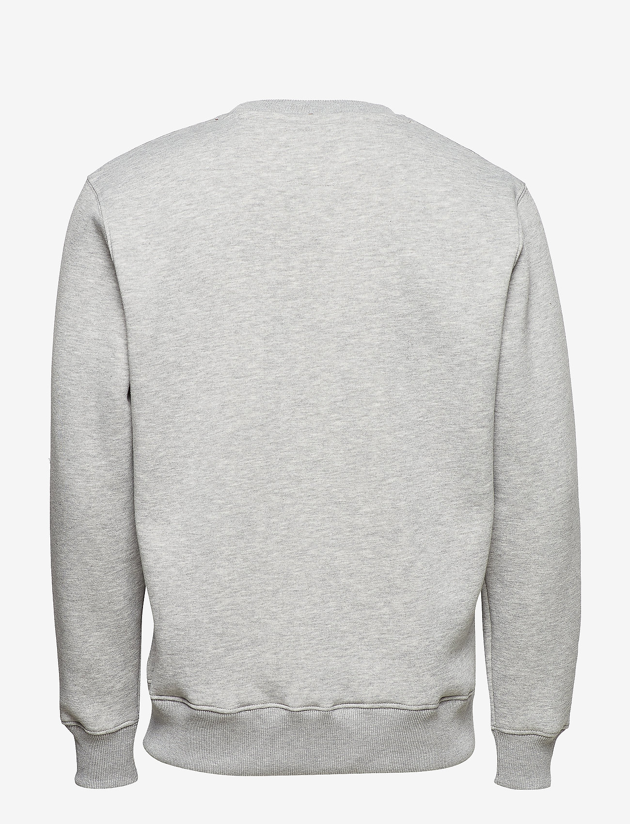 Alpha Industries - Basic Sweater Small Logo - sweatshirts - grey heather - 2