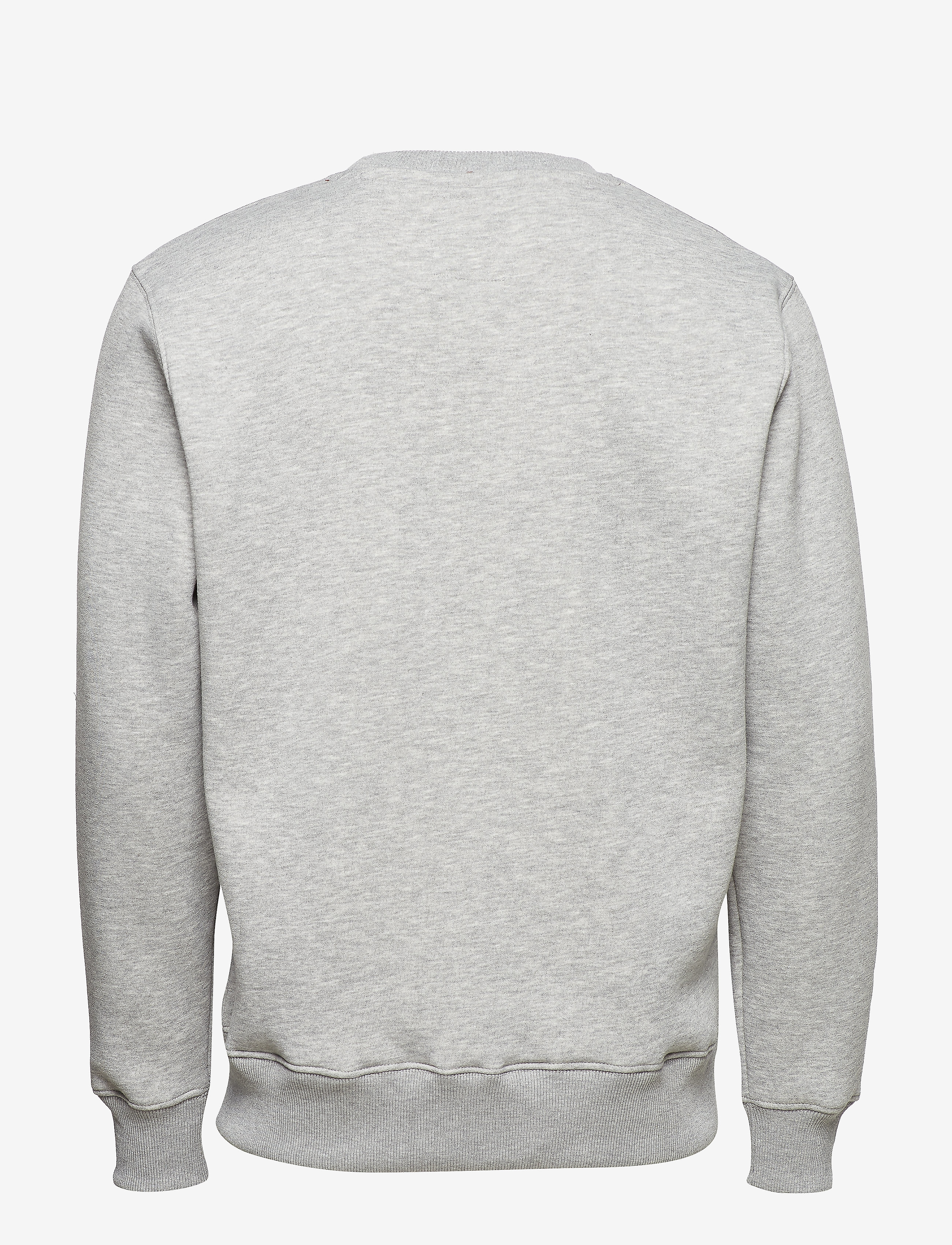 Alpha Industries - Basic Sweatshirt SL - dressipluusid - grey heather - 3