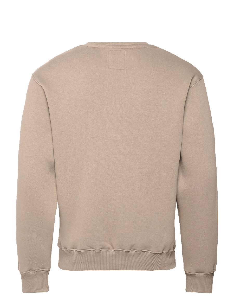 Alpha Industries - Basic Sweatshirt SL - dressipluusid - vintage sand - 2