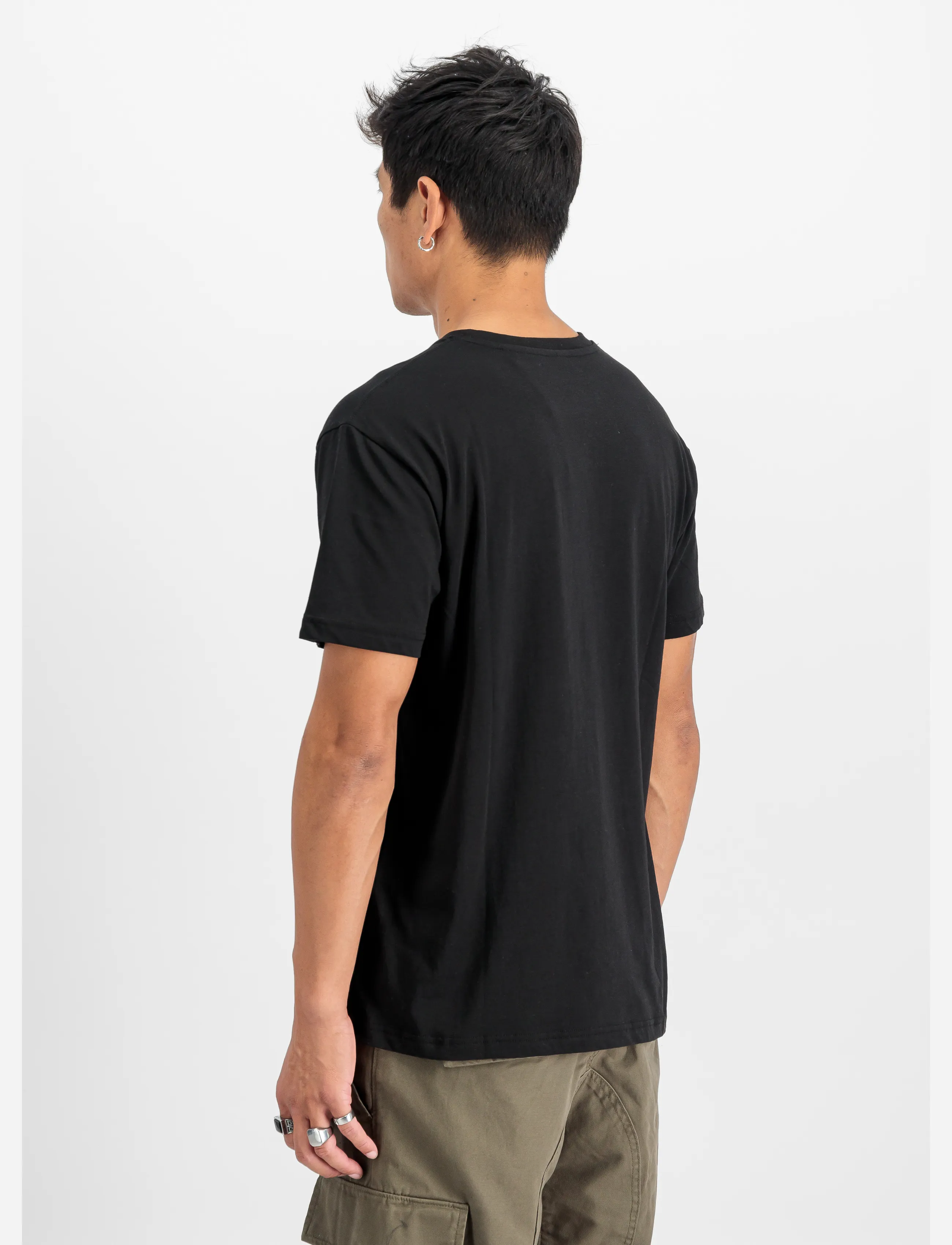 Alpha Industries - Basic T Small Logo - die niedrigsten preise - black - 3