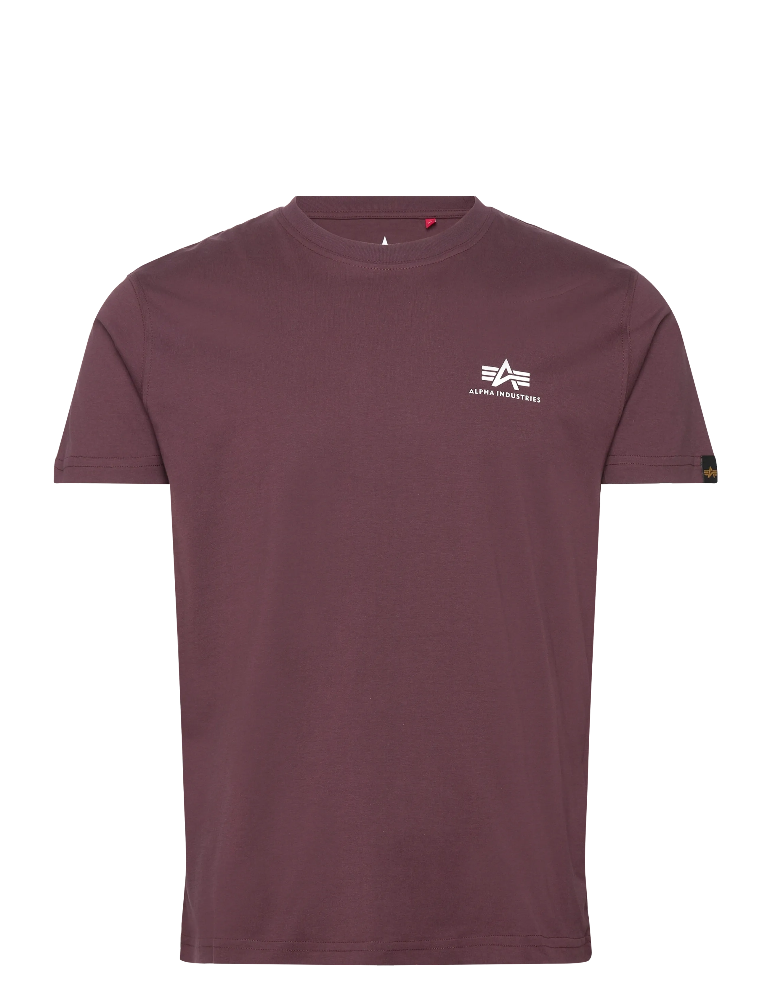 Alpha Industries Basic T Small Logo - Kortærmede T-shirts - DEEP MAROON / burgundy