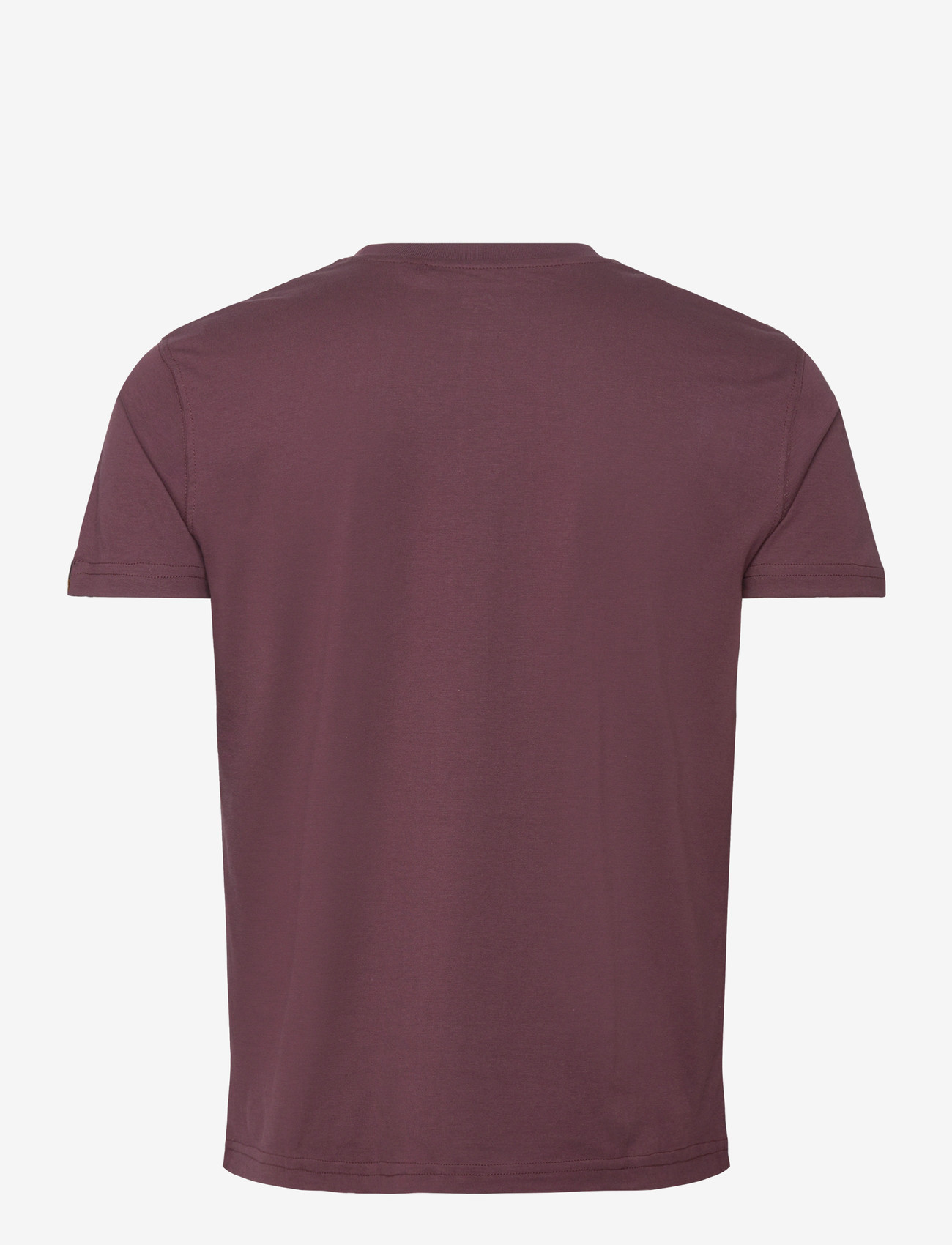 Alpha Industries - Basic T-Shirt SL - t-shirts - deep maroon - 1
