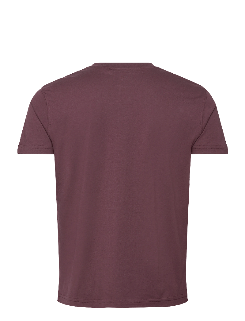 Alpha Industries - Basic T-Shirt SL - t-shirts - deep maroon - 1