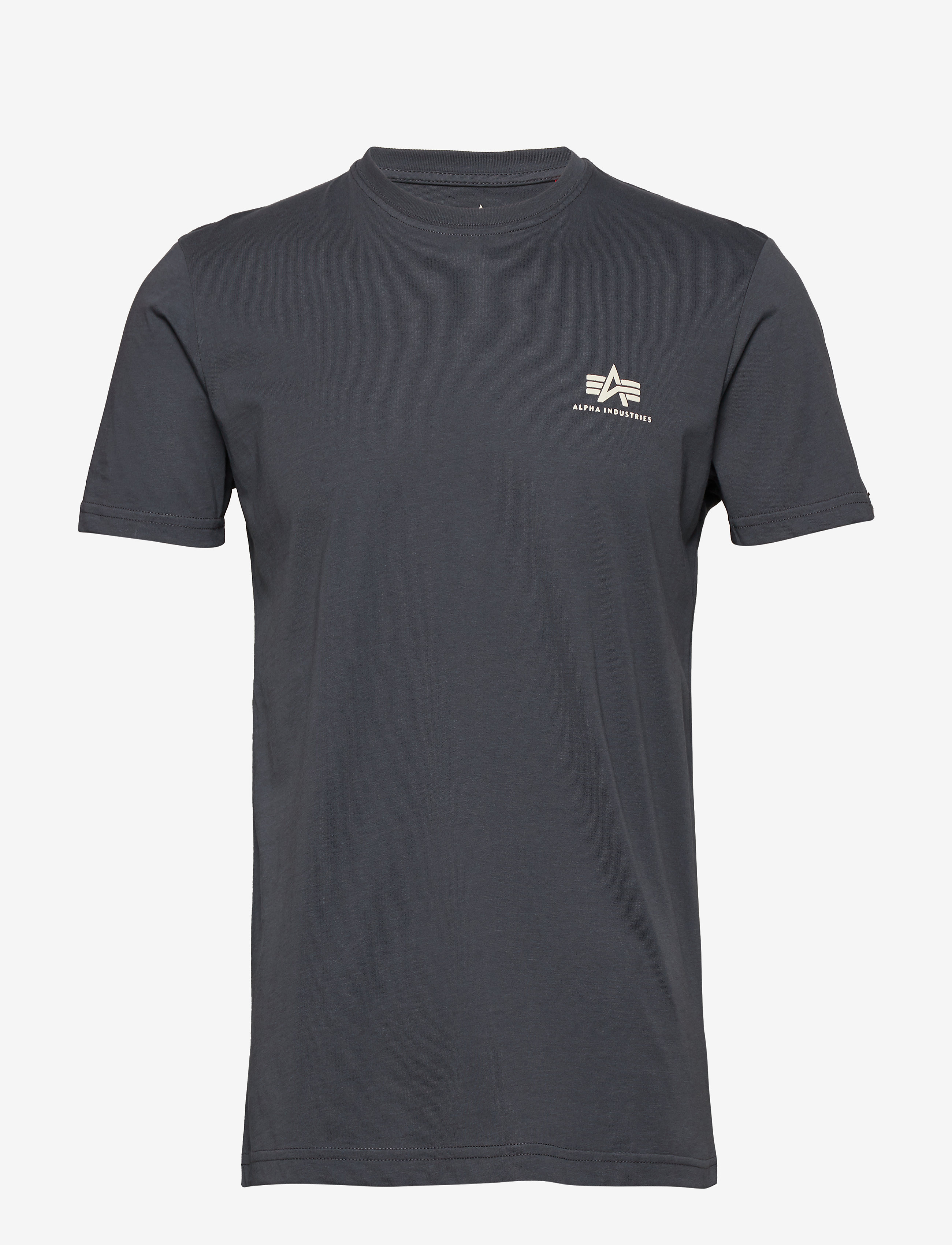ALPHA INDUSTRIES Basic T-Shirt Sl Grau - L - Herren