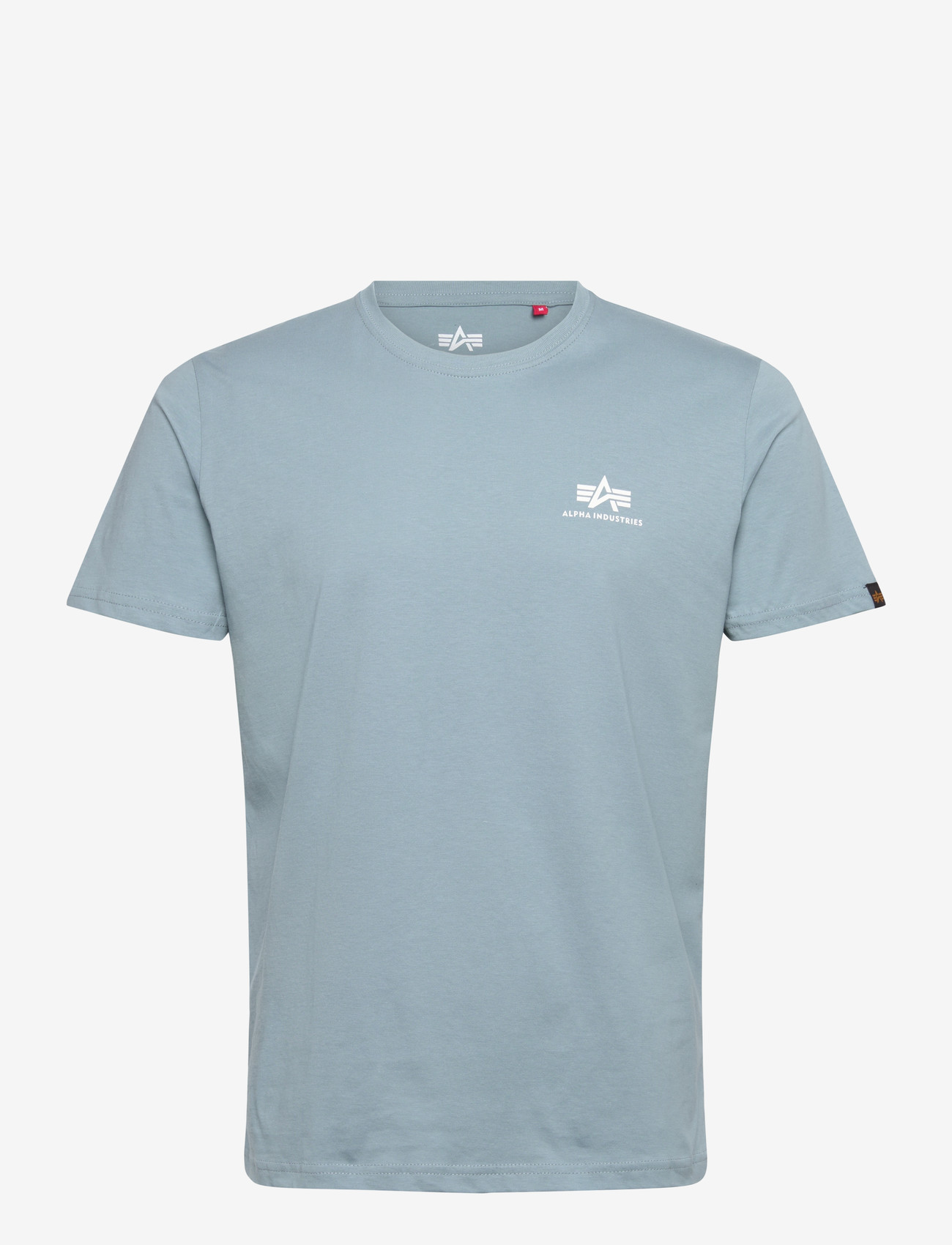 Alpha Industries - Basic T Small Logo - kurzärmelig - greyblue - 1