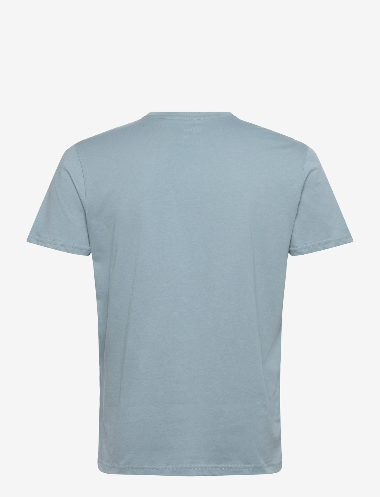 Alpha Industries - Basic T Small Logo - kurzärmelig - greyblue - 2