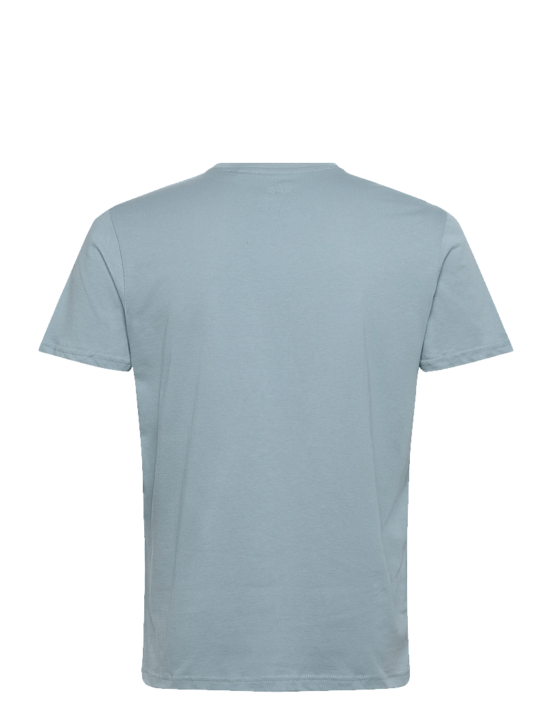 Alpha Industries - Basic T Small Logo - kurzärmelig - greyblue - 2
