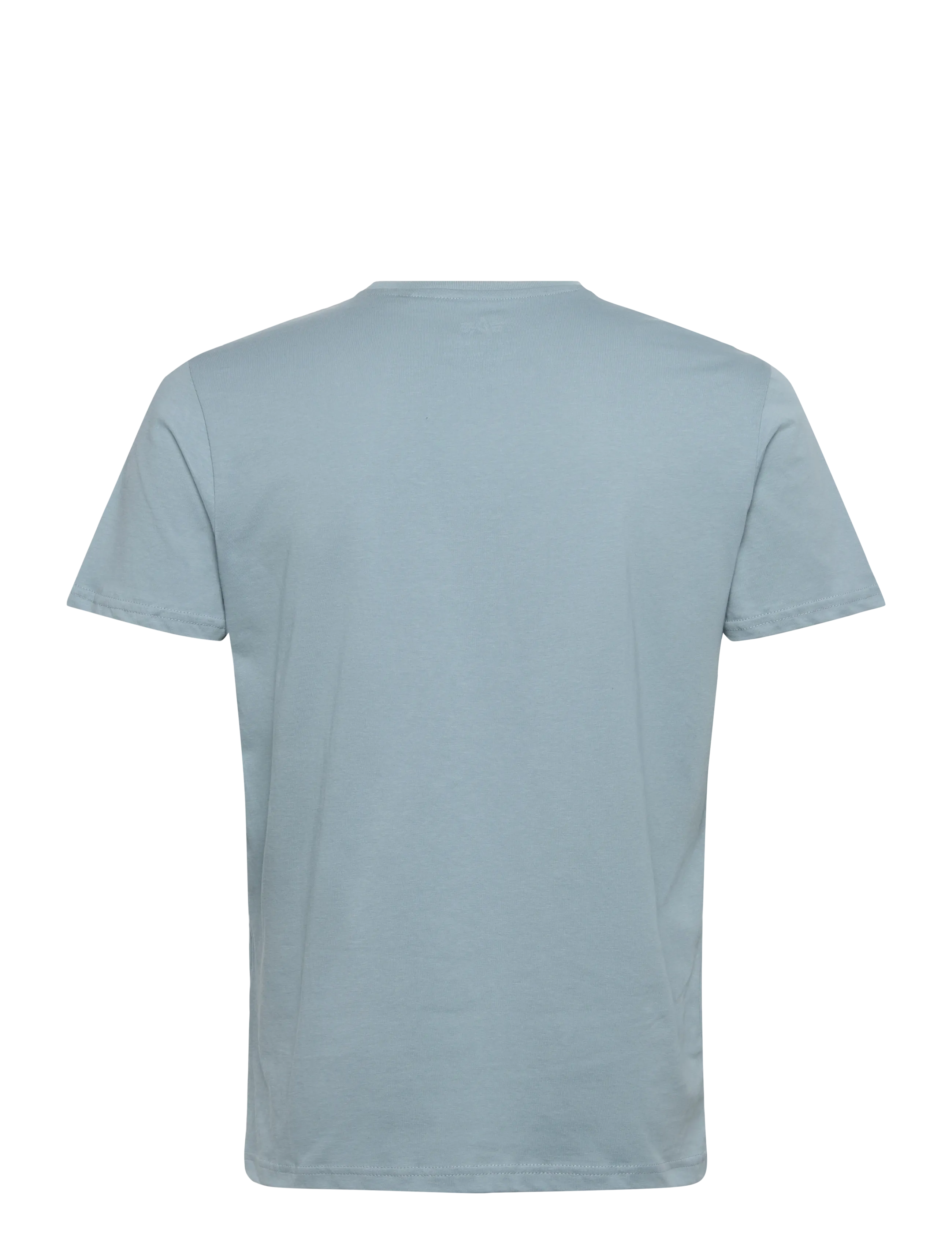 Alpha Industries - Basic T Small Logo - kortärmade t-shirts - greyblue - 2