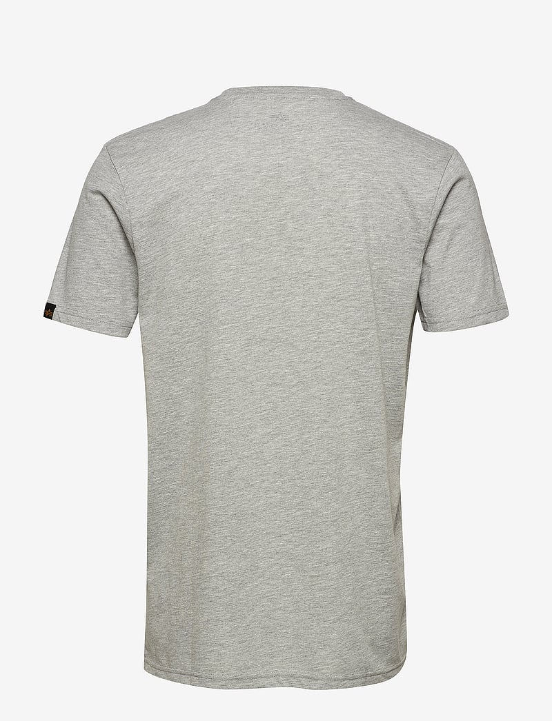 Alpha Industries - Basic T-Shirt SL - t-shirts - grey heather - 1