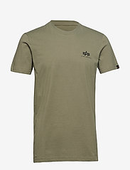 Alpha Industries - Basic T Small Logo - lowest prices - olive - 0