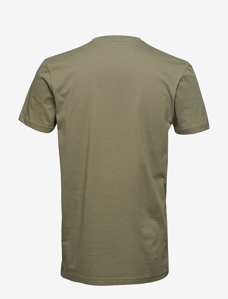 Alpha Industries - Basic T Small Logo - kortærmede t-shirts - olive - 1