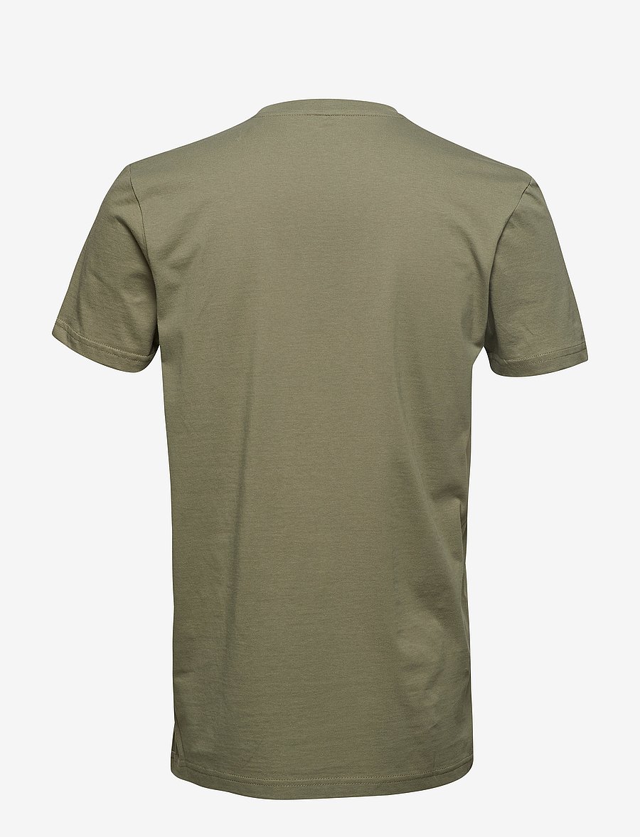 Alpha Industries - Basic T Small Logo - stutterma bolir - olive - 1